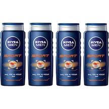 Nivea Men Sport Duş Jeli 4 x 250 ML