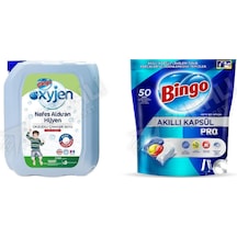 Bingo Çamaşır Suyu 4 Lt +tablet 50'li 2'li Set Diğer