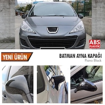 Peugeot 207 Yarasa Ayna Kapağı Batman Parlak Siyah Piano Black
