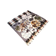 Pierre Cardin Gri Karma Desen Tivil İpek Eşarp 8750438-971