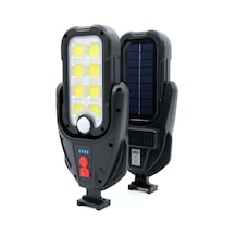 Panther Pt-2994 Usb Şarjlı Solar Led Duvar Lambası - Hareket Sensörlü Bahçe Aydınlatması
