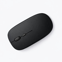 Sessiz Kablosuz Mouse Bluetooth Usb Dongle Destekli Şarjlı Ofis Ve Ev Kullanımı İçin İdeal 13742