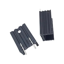 To-220 Metal Soğutucu Heatsink 15x10x20mm 2 Pin 1 Adet