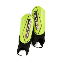 Ultra Light Ankle Unisex Yetişkin Dirseklik, Lime Squeeze-puma Black, L 0000 Parlak Vernik