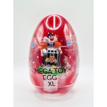 Mega Toy Egg XL Kırmızı Oyuncaklı Şekerleme 10 G