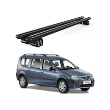 Pençe Dacia Logan Mcv 2007-2013 Uyumlu Siyah Ara Atkı Port Bagaj Tavan Barı