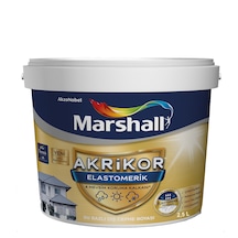 Marshall Akrikor Elastomerik Boya Gelin Teli 2.5 Lt 3,5 Kg
