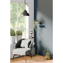 Yankı-BYEG 20 cm Mat Beyaz Mdf  Duvar Rafı Gizli Bağlantı Çiçeklik