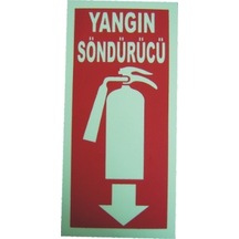 Lorex Fosforlu Levha yangın Söndürücü Yazılı İşaret