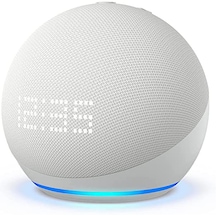 Amazon Echo Dot 5 Alexa,dijital Saatli Akıllı Hoparlör Beyaz