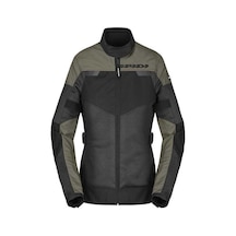 Spidi Spıdı Tour Net Tex Lady Motosiklet Ceket Siyah - Yeşil