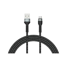 Shira Serisi Micro Usb Kablo 2m Siyah