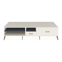 Kronos Tv Ünitesi 2 Raflı 2 Çekmeceli 220x59x51 Aytaşı-antrasit/aytaşı Antrasıt/aytası - Aytası