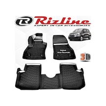 Rizline Fiat 500L 3D Paspas Havuzlu 2013 - 2017 Arası Siyah