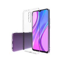 Cosmotex Newface Xiaomi Redmi 9 Kılıf Lüx Şeffaf Silikon - Şeffaf