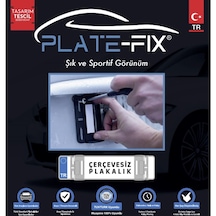 Plate - Fix Çerçevesiz Plaka Tutucu Plakalık 449128656