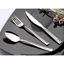 Nehir Fiesta 30 Parça Saten 6 Kişilik Bıçaksız Çatal Kaşık Takımı Nehir Fiesta 30 Parça Saten 6 Kişilik Bıçaksız Çatal Kaşık Takımı