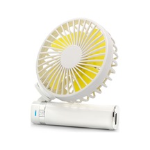 Yaozixa Taşınabilir Usb Fırça Fanı - 3 Hız Ayarı, Katlanabilir, Sessiz Çalışma, Usb İle Şarj Edilebilir Pil Dahil Değil - Buzlu Beyaz