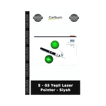 Özel Üretim Sunum Cihazı S - 03 Yeşil Lazer Pointer - Siyah