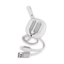 Konfulon S80 Lightning Kablo İphone Uyumlu 20cm-1m 2a - Beyaz