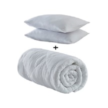 Komfort Home Çift Kişilik Microfiber Yazlık İnce Yorgan +2 Yastık Çok Renkli