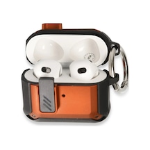 Apple, Uyumlu AirPods Pro 2 2.nesil Truva Kılıf - Turuncu