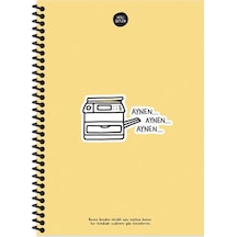 17x24 Kareli Defter - Aynen Aynen Aynen Varsayılan
