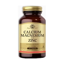Solgar Calcium Magnesium Plus Zinc 100 Tablet 1adet