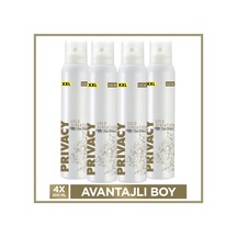 Privacy Gold Woman Kadın Deodorant 4x200 Ml Privacy Gold Woman Kadın Deodorant 4x200 Ml
