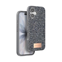 Onegif Apple İphone 17 Bright Simli Kapak - Gümüş 0.2M-Çok Renkli
