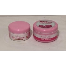 Rose City Gül Vazelin 75 ml Alana Rose City Gül Kremi 135 ml Hediye