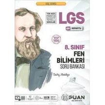 8. Sınıf LGS Fen Bilimleri Soru Bankası Puan Yayınları