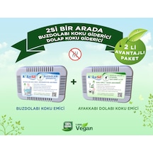 Kokusil Buzdolabı Koku Giderici Ve Ayakkabı Dolabı Koku Giderici 2li Paket