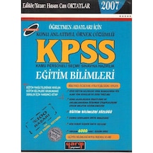 2007 Kpss Öğretmen Adayları İçin Konu Anlatımlı