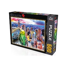 Lc7218 Laço Kuşlar - Şehir 500 Parça Puzzle