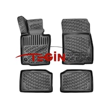 Mini Countryman R60 2012 Geometrik Desenli 3d Havuzlu Oto Paspas Siyah