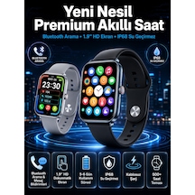 Akıllı Saat Nabız Ölçebilen Adımsayar Hesaplama Tema Değiştirme Gps Uyumlu Yeni Nesil - Lisinya