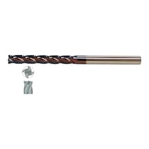 Fett 10x75 Mastercut Çok Uzun Sert Metal 4 Ağızlı Tıaln Karbür Parmak Frezesi