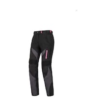 Scoyco P122W Korumalı 4 Mevsim Kadın Motosiklet Pantolonu Gri - Siyah