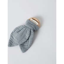 Organicera Muslin Diş Kaşıyıcı Gri Çok Renkli