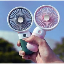Mini Fan Masaüstü Taşınabilir Telefon Stantlı Vantilatör 2 Özellik Bir Arada Taşınabilir Masaüstü Vantilatör Yüksek Hızlı Asorti Renk 1 Adet Diğer