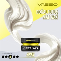 Saç Şekillendirici Mat Wax Tüm Saç Tipleri Doğal Tutuş Ve Mat Görünüm Matte Paste Apex 150 Ml