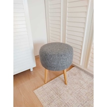 Neta Home Gri Puf & Bench & Tabure Gri