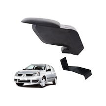 Renault Clio Hb 2003 Delmesiz Çelik Ayaklı Siyah Kolçak Kol Dayama