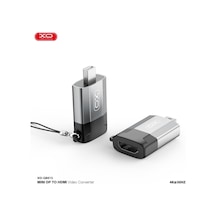 Ekran Kablosu Dijital Aparat Monitör Ucu Mini Dp To Hdmı Video Dönüştürücü Adaptör Gb015 4k