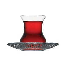 Paşabahçe 95961 Aurora Superior Çay Takımı Şeffaf
