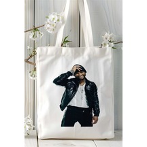 Art Hediye Usher Baskılı Bez Çanta Kişiye Özel Model 1 Çok Renkli