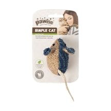 Pawise - 696 - Simple Cat Hasır Kedi - Csmo-tex - Oyuncağı Fare