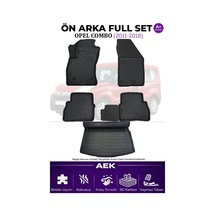Opel Combo 2011-2018 5d Karbon Paspas Takımı +3d Pvc Bagaj Havuzu