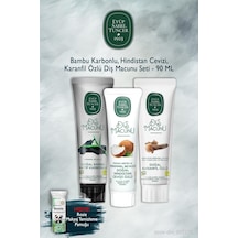 Eyüp Sabri Tuncer X3 Bambu, Hindistan Cevizi, Karanfil Diş Macunu, Rosie Beyazlık